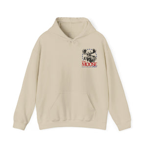 Moose Lodge 2427 - Moose For President - Hooded Sweatshirt (Front & Back Print)