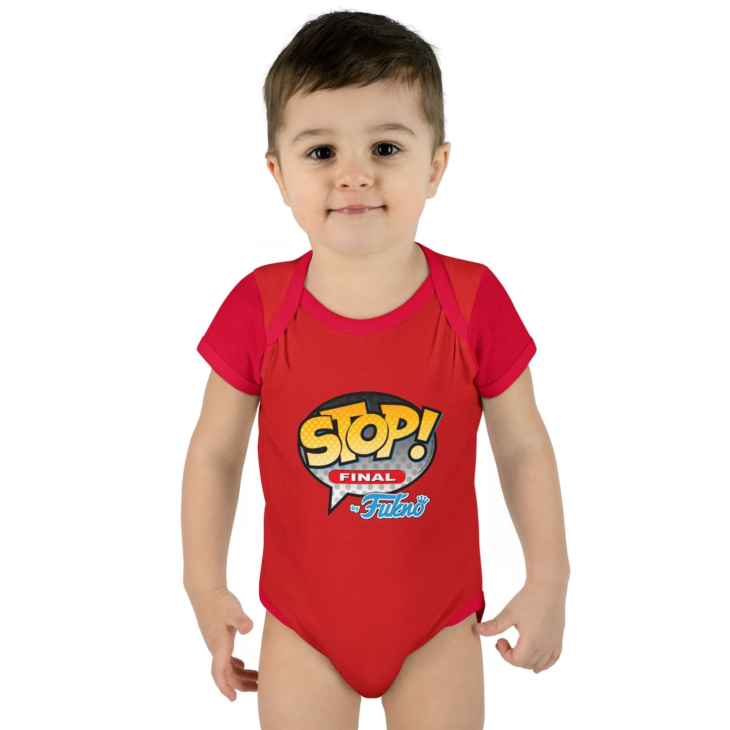 DK103: Stop! by Fukno - Infant Sized Onsie