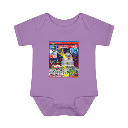 DK149: UnMARVELousington D.C. - Infant Sized Onsie