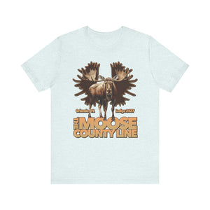 Moose Lodge 2427 - Moose Antlers - Unisex T-Shirt (Front Print Only)