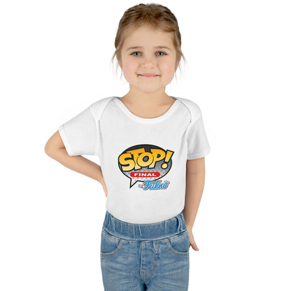 DK103: Stop! by Fukno - Infant Sized Onsie