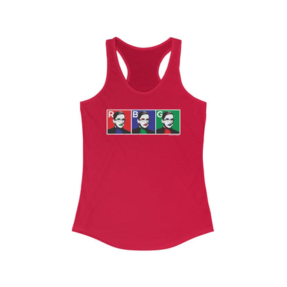 DK10: RBG IN RGB - Ladies Racerback Tank