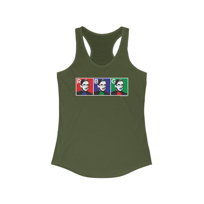 DK10: RBG IN RGB - Ladies Racerback Tank