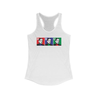 DK10: RBG IN RGB - Ladies Racerback Tank