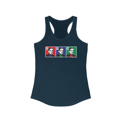 DK10: RBG IN RGB - Ladies Racerback Tank