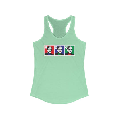 DK10: RBG IN RGB - Ladies Racerback Tank