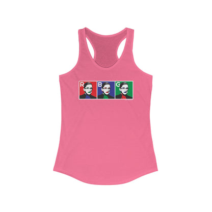 DK10: RBG IN RGB - Ladies Racerback Tank