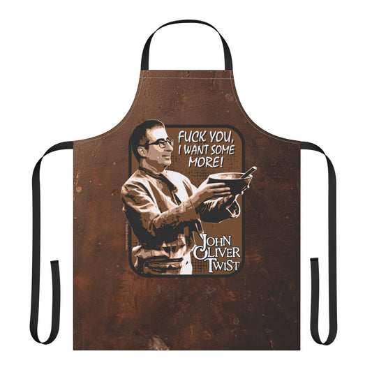 DK6: John Oliver Twist (Fuck Edition) - Twill Kitchen Apron