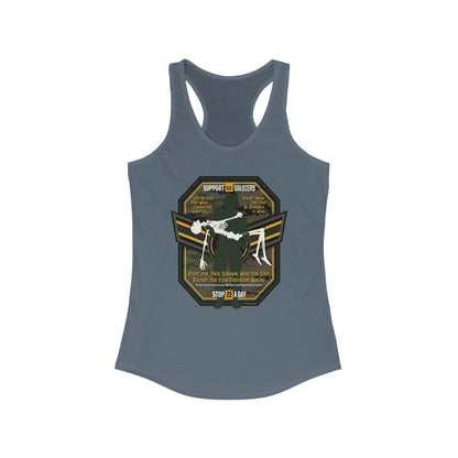 DK31: Stop 22 A Day - Ladies Racerback Tank