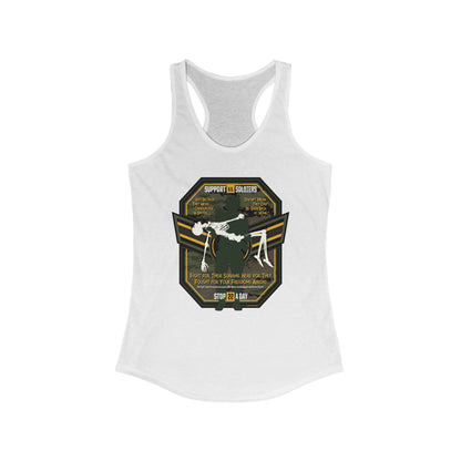 DK31: Stop 22 A Day - Ladies Racerback Tank