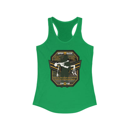DK31: Stop 22 A Day - Ladies Racerback Tank
