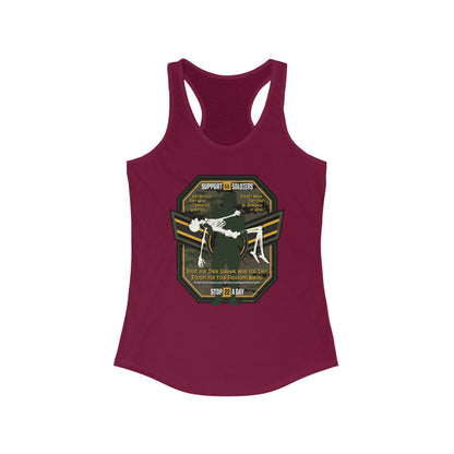 DK31: Stop 22 A Day - Ladies Racerback Tank