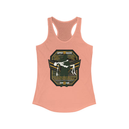 DK31: Stop 22 A Day - Ladies Racerback Tank