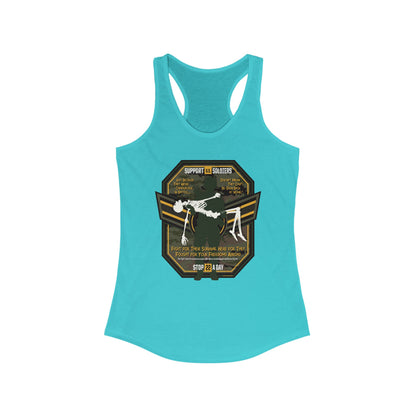 DK31: Stop 22 A Day - Ladies Racerback Tank