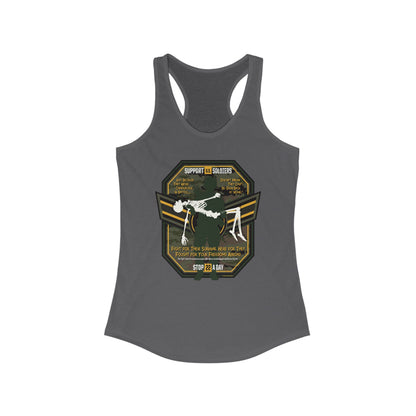 DK31: Stop 22 A Day - Ladies Racerback Tank
