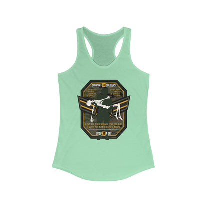 DK31: Stop 22 A Day - Ladies Racerback Tank