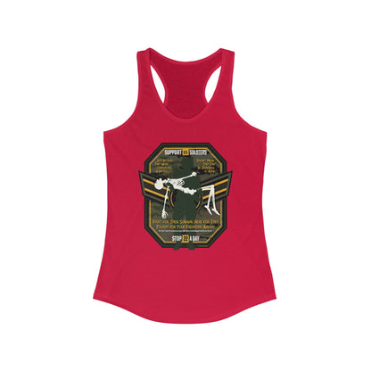 DK31: Stop 22 A Day - Ladies Racerback Tank