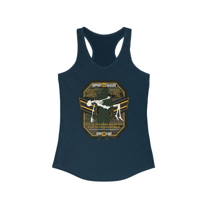 DK31: Stop 22 A Day - Ladies Racerback Tank