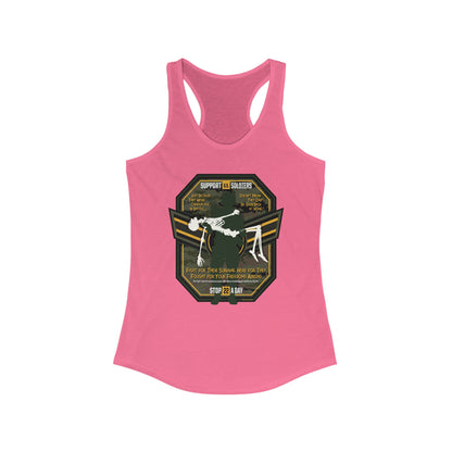 DK31: Stop 22 A Day - Ladies Racerback Tank