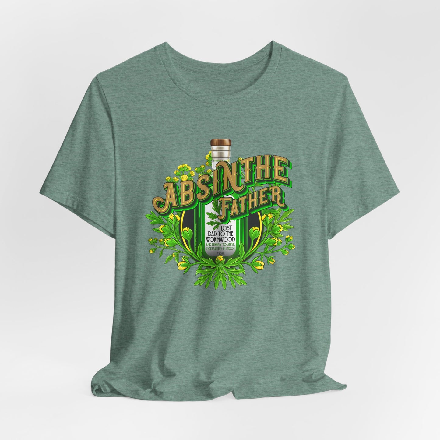 DK164: Absinthe Father - Unisex S/S T-Shirt
