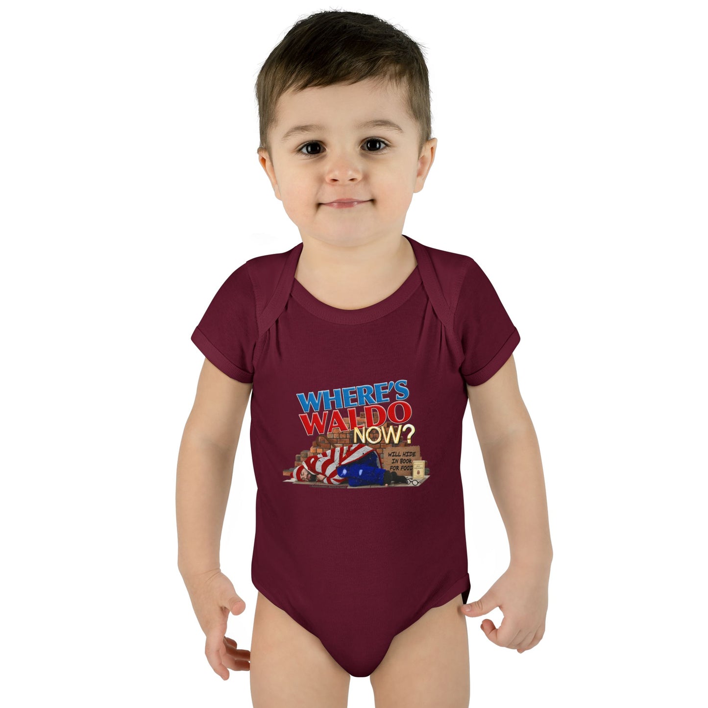 DK89: Where's Waldo Now? - Infant Sized Onsie