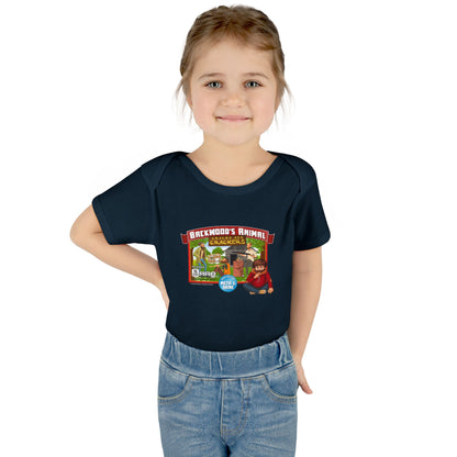 DK77: Animal Cracka' Ass Crackas - Infant Sized Onsie