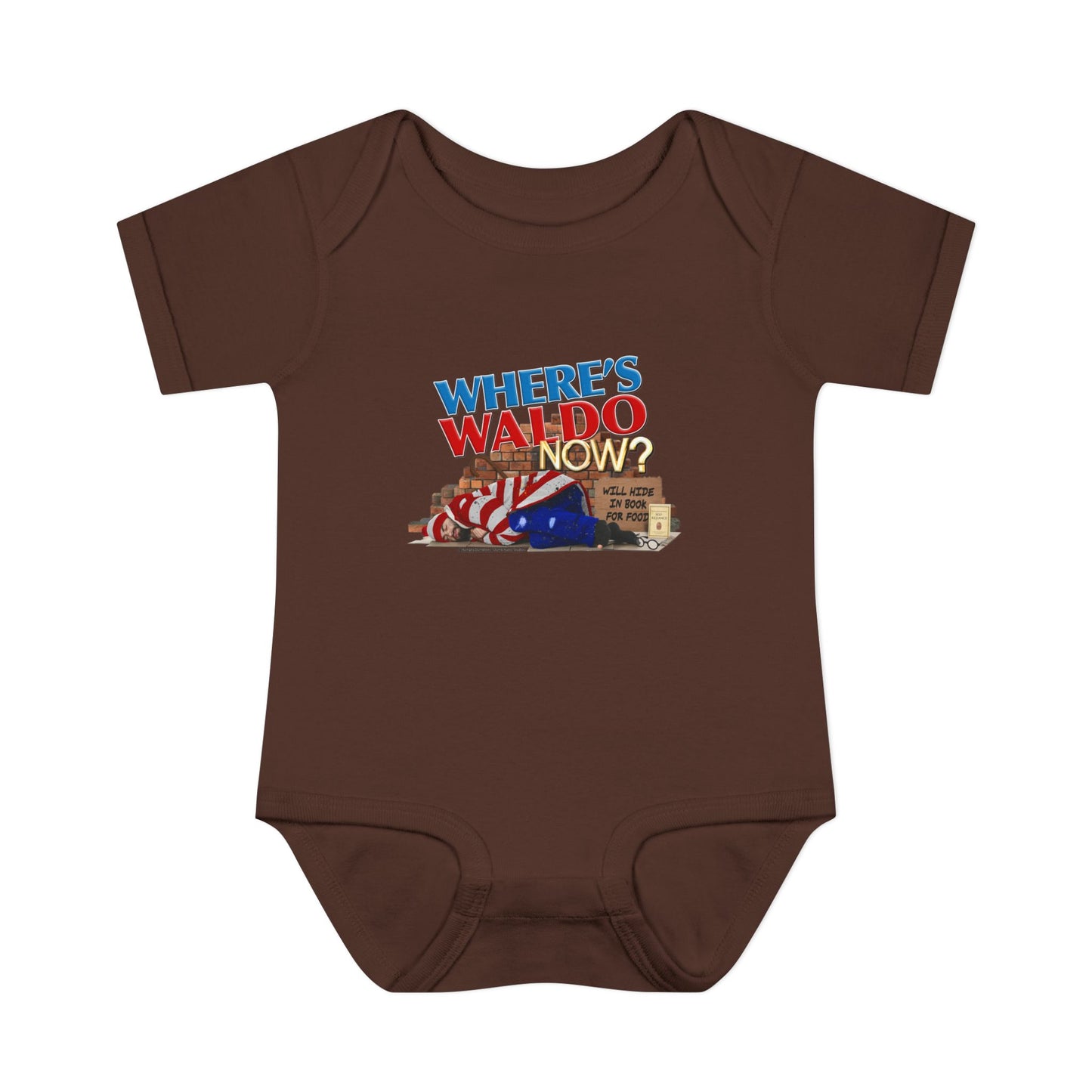 DK89: Where's Waldo Now? - Infant Sized Onsie