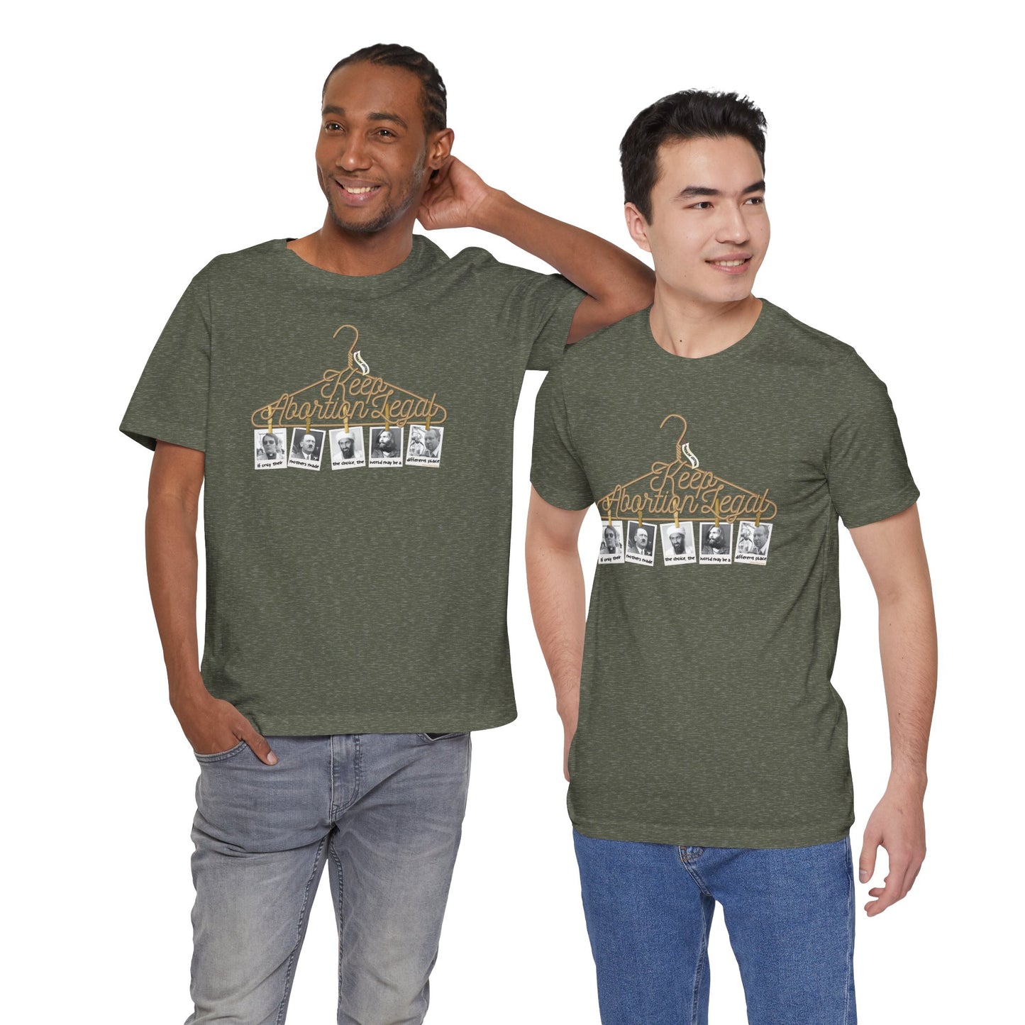DK19: No Wire Hangers Ever (Shoulda' Edition) - Unisex S/S T-Shirt