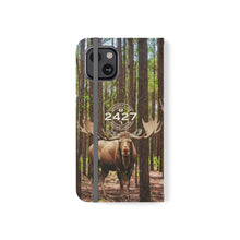 Load image into Gallery viewer, Moose Lodge 2427 - Woodlands Moose - Flip Organizational Phone Cases (Select Phone Models)
