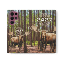 Load image into Gallery viewer, Moose Lodge 2427 - Woodlands Moose - Flip Organizational Phone Cases (Select Phone Models)
