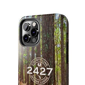 Moose Lodge 2427 - Woodlands Moose - Tough Phone Cases (Select Phone Models)