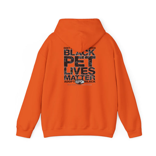DK219: ASPCA (Black Pet Edition) - Adult Hooded Sweatshirt
