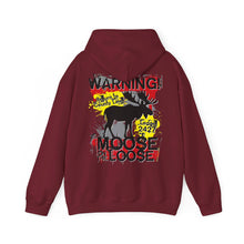 Load image into Gallery viewer, Moose Lodge 2427 - Loose Moose - Hooded Sweatshirt (Front &amp; Back Print)
