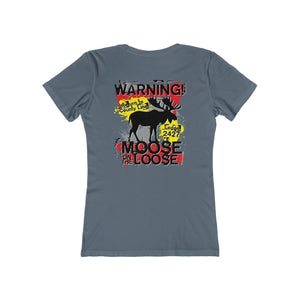 Moose Lodge 2427 - Loose Moose - Women's T-Shirt (Front & Back Print)