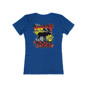 Moose Lodge 2427 - Loose Moose - Women's T-Shirt (Front & Back Print)