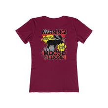 Load image into Gallery viewer, Moose Lodge 2427 - Loose Moose - Women&#39;s T-Shirt (Front &amp; Back Print)
