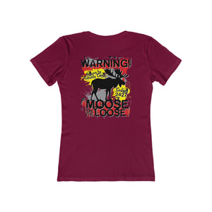 Moose Lodge 2427 - Loose Moose - Women's T-Shirt (Front & Back Print)