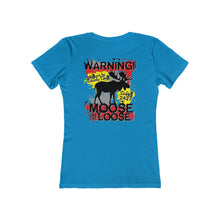 Load image into Gallery viewer, Moose Lodge 2427 - Loose Moose - Women&#39;s T-Shirt (Front &amp; Back Print)
