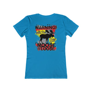 Moose Lodge 2427 - Loose Moose - Women's T-Shirt (Front & Back Print)