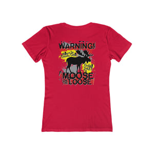 Moose Lodge 2427 - Loose Moose - Women's T-Shirt (Front & Back Print)