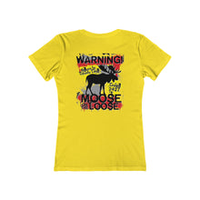 Load image into Gallery viewer, Moose Lodge 2427 - Loose Moose - Women&#39;s T-Shirt (Front &amp; Back Print)
