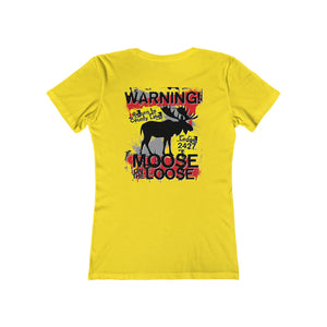 Moose Lodge 2427 - Loose Moose - Women's T-Shirt (Front & Back Print)