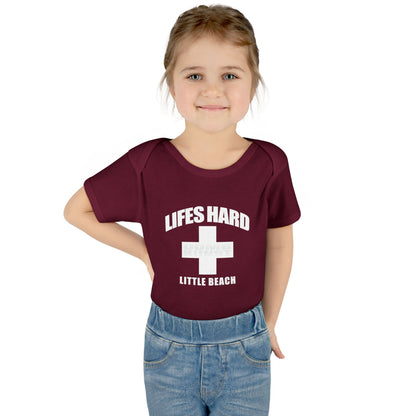 DK42: LIFESHARD - Little Beach - Infant Sized Onsie