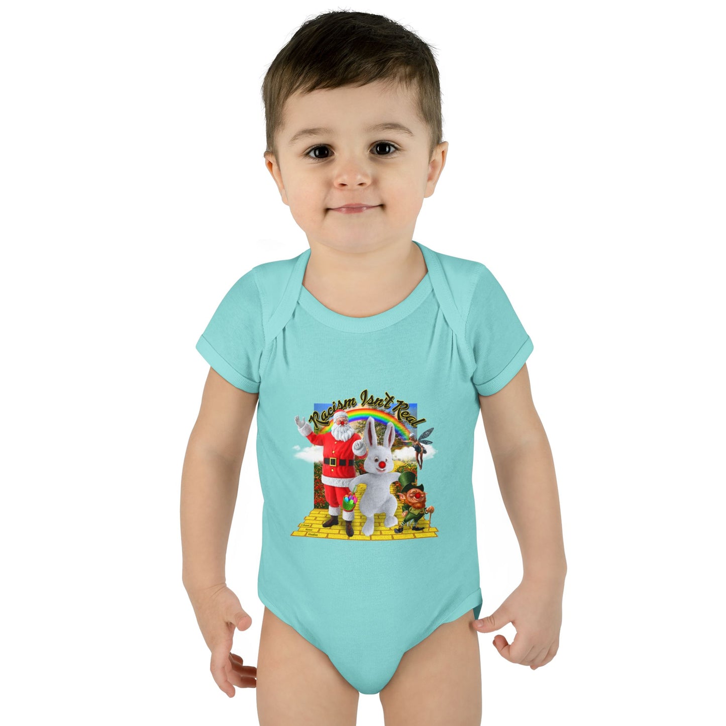 DK68: Racism Isn't Real - Infant Sized Onsie