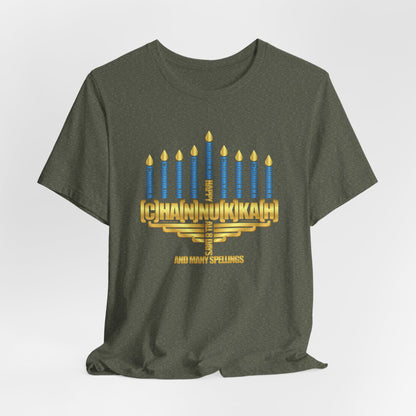 DK192: [C]ha[n]nu[k]ka[h] - Unisex S/S T-Shirt