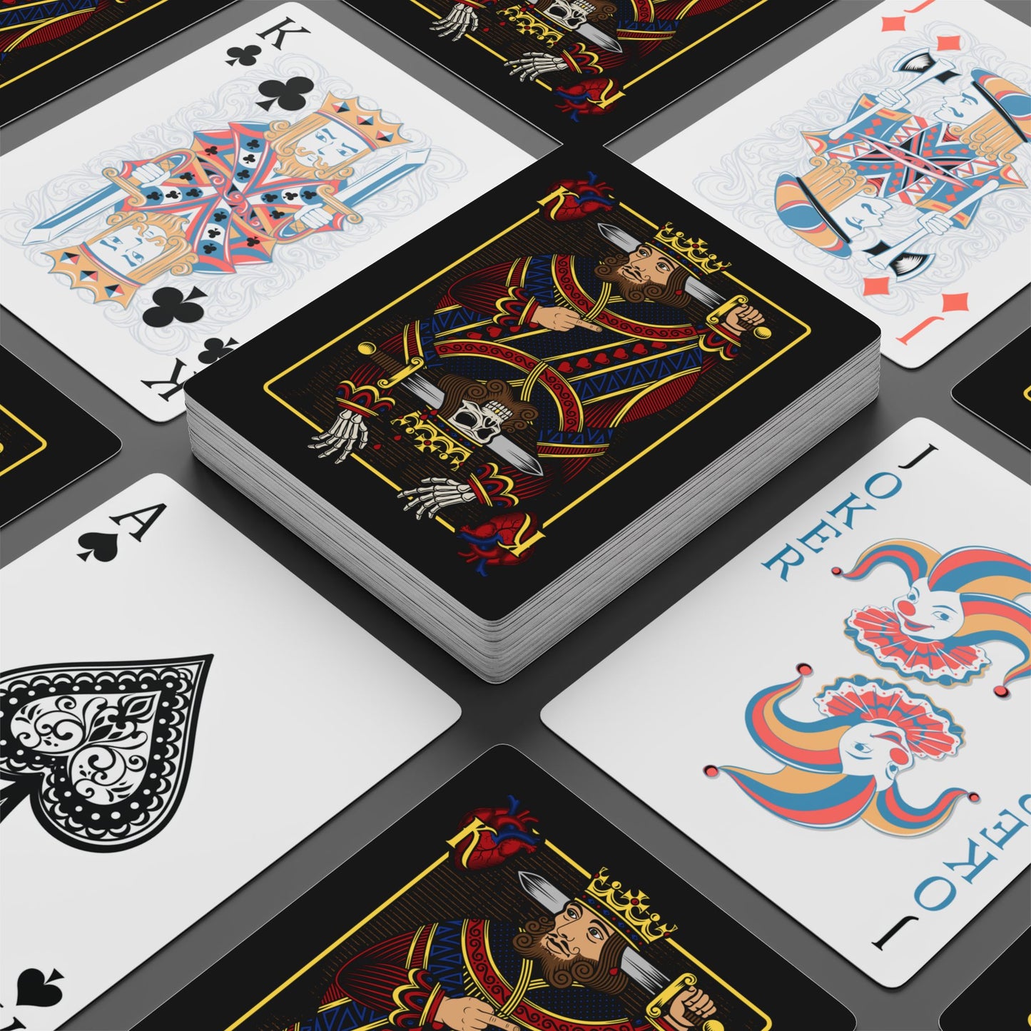 DK121: The King Is Dead - Poker Playing Cards