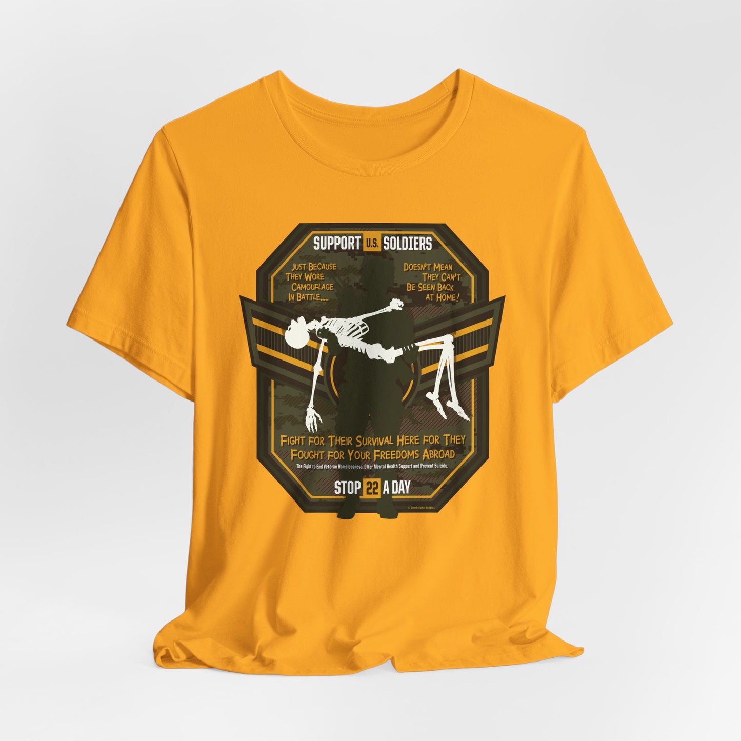 DK31: Stop 22 A Day - Unisex S/S T-Shirt