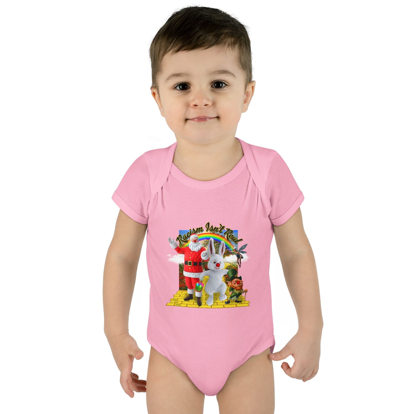 DK68: Racism Isn't Real - Infant Sized Onsie
