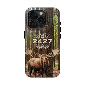 Moose Lodge 2427 - Woodlands Moose - Tough Phone Cases (Select Phone Models)