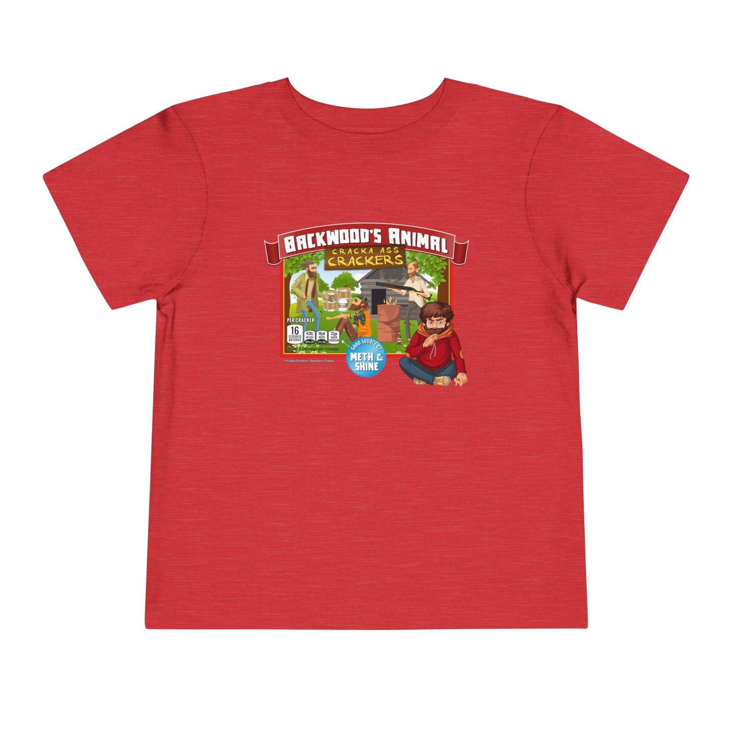 DK77: Animal Cracka' Ass Crackas - Toddler Sized T-Shirt